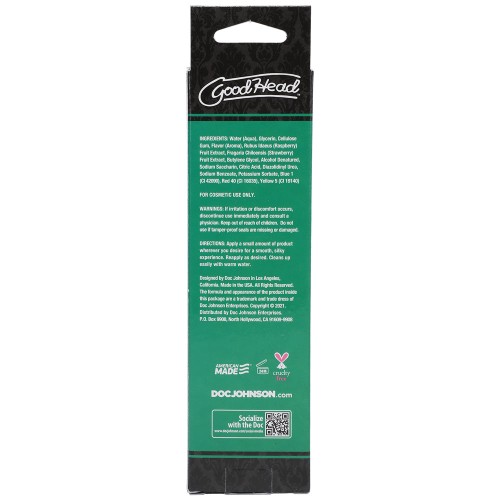 Gel Delicia Oral GoodHead Chocolate Menta - Mejora el Placer Oral