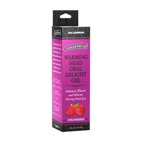 GoodHead Warming Head Oral Delight Gel Strawberry