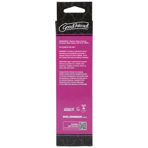 Gel Oral GoodHead Calentador Sabor Sandía