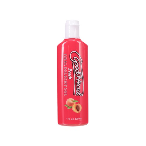 GoodHead Peach Oral Delight Gel 1 oz.