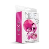 Juego de Plugs Anales Metálicos NIXIE para Placer y Diversión