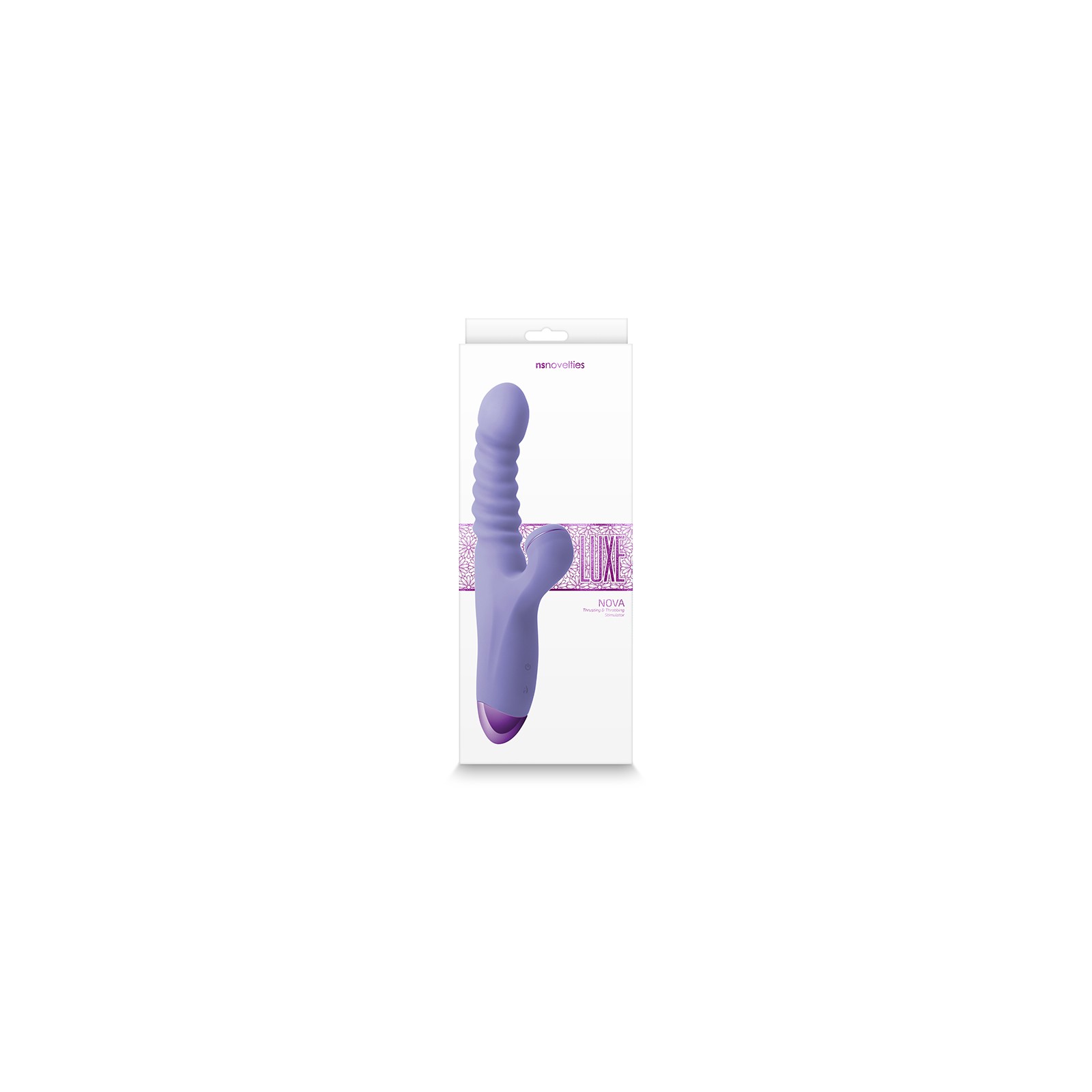 Luxe Nova Thrusting and Throbbing Stimulator for Powerful Pleasure