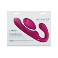 Strap-On Vibrador Strapless Midnight Rider ShiShi para Diversión Suprema