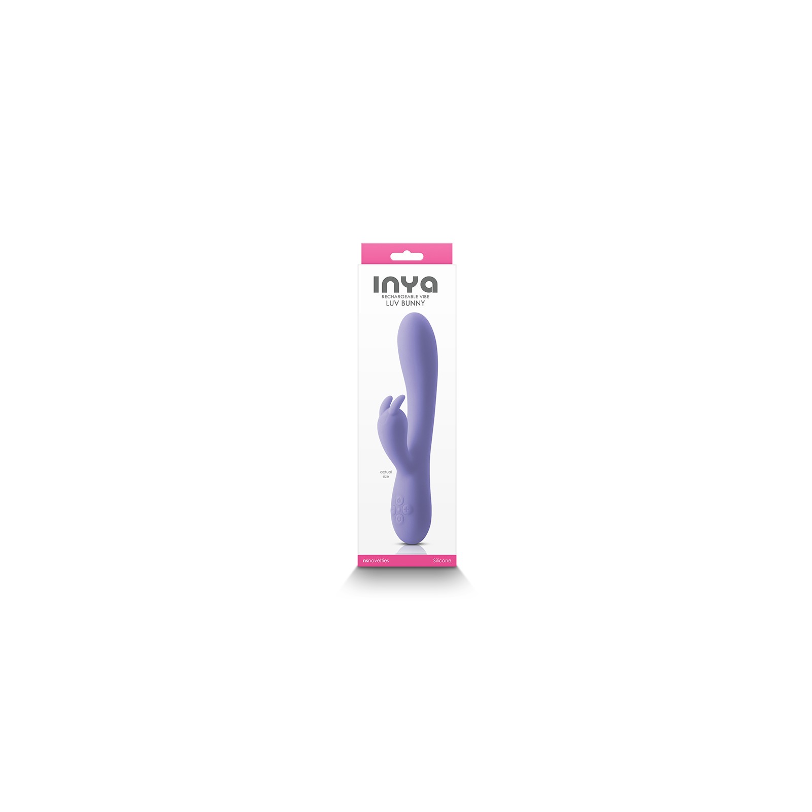 INYA Luv Bunny Vibrador Recargable Púrpura