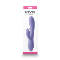 INYA Luv Bunny Vibrador Recargable Púrpura