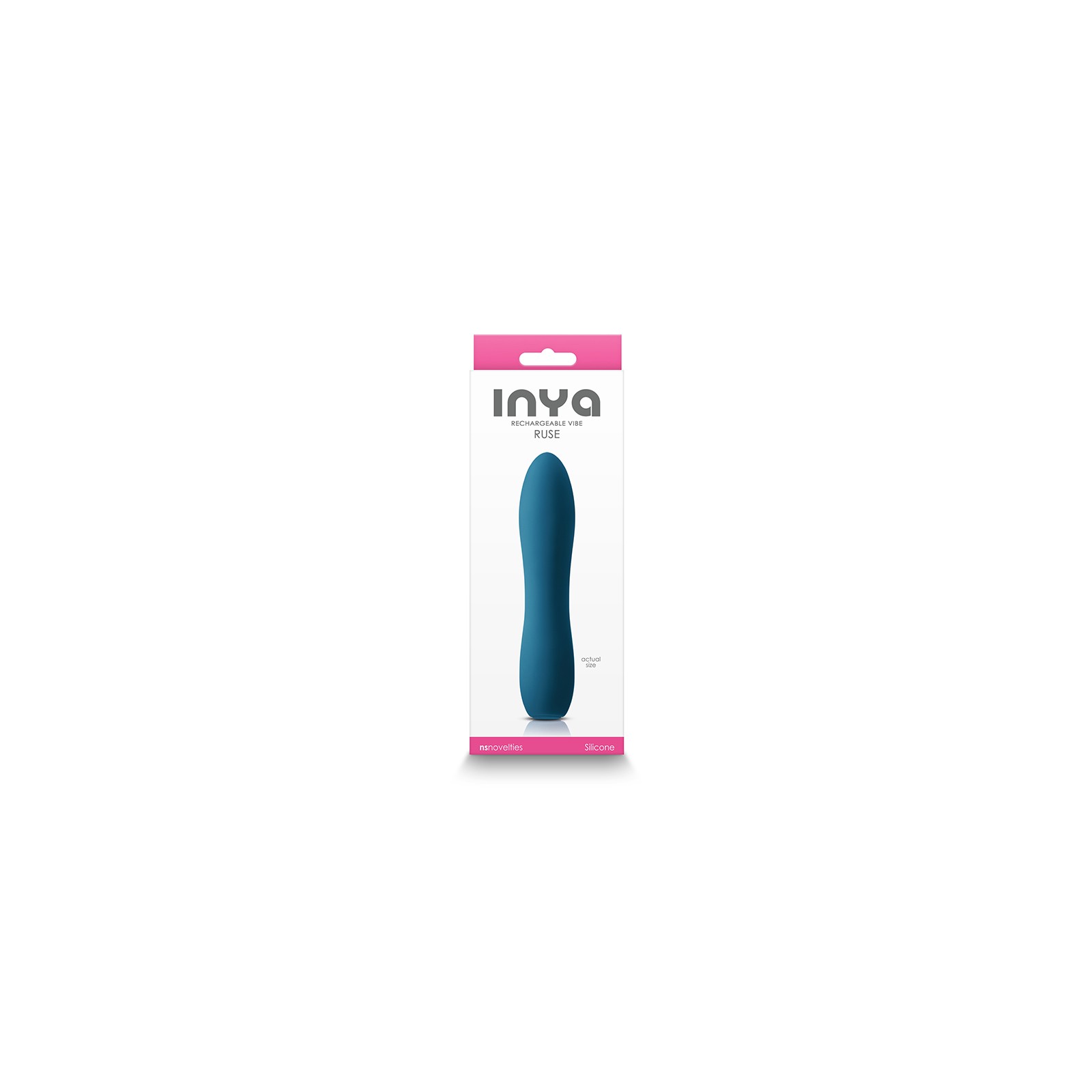 INYA Ruse Compact Rechargeable Vibrator in Teal