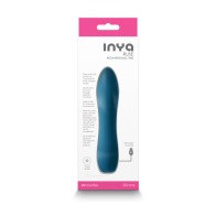 INYA Ruse Compact Rechargeable Vibrator in Teal