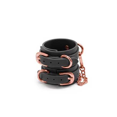 Bondage Couture Wrist Cuffs - Elegant Restraints