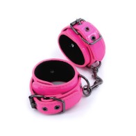 Electra Wrist Cuffs in Pink