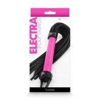 Flogger Electra Rosa para Juego Sensual