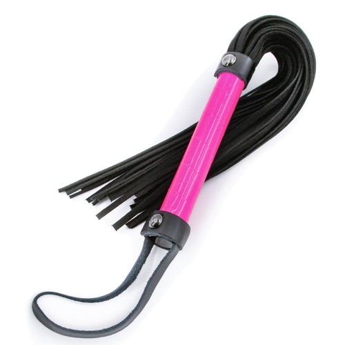 Flogger Electra Rosa para Juego Sensual