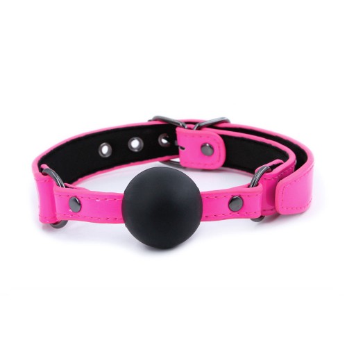 Electra Ball Gag Pink - Stylish BDSM Gear