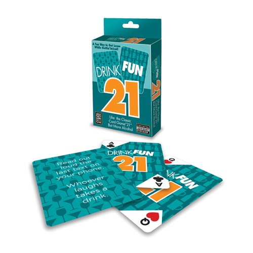 Juego de Cartas Drink Fun 21 - Diversión para Beber