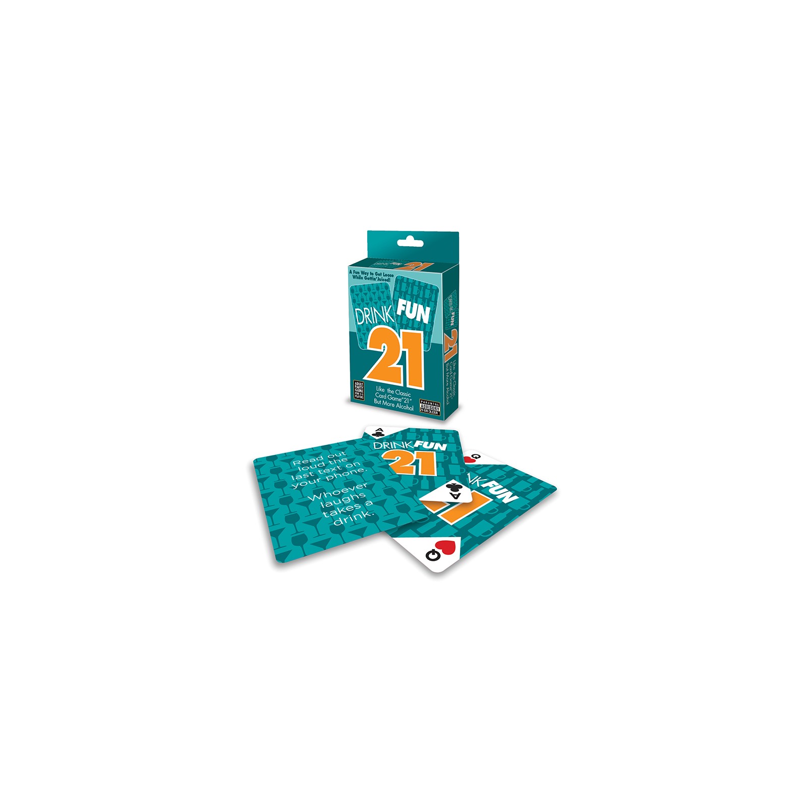 Drink Fun 21 Card Game - Hilarious Drinking Fun