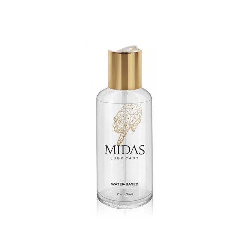 Midas Water-Based Personal Lubricant - Gold Standard