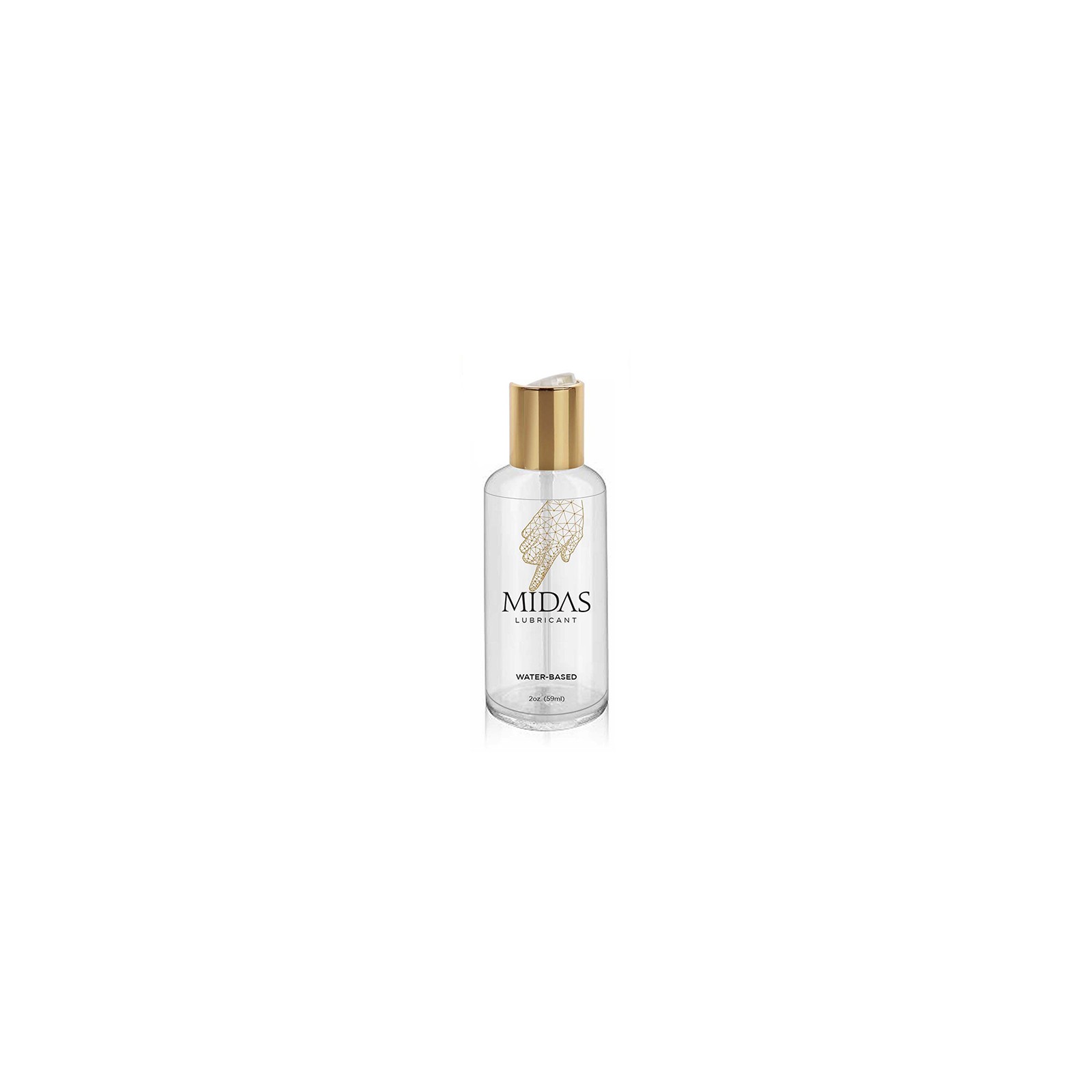 Midas Water-Based Personal Lubricant - Gold Standard