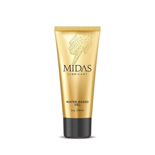 Lubricante en Gel a Base de Agua Midas 2 oz