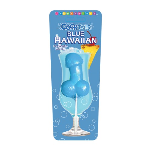 Chupete de Cócteles Blue Hawaiian para Fiestas