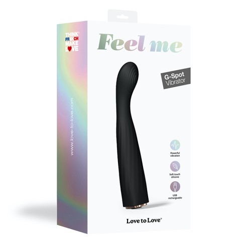 Love to Love Feel Me G-Spot Vibrator Noir