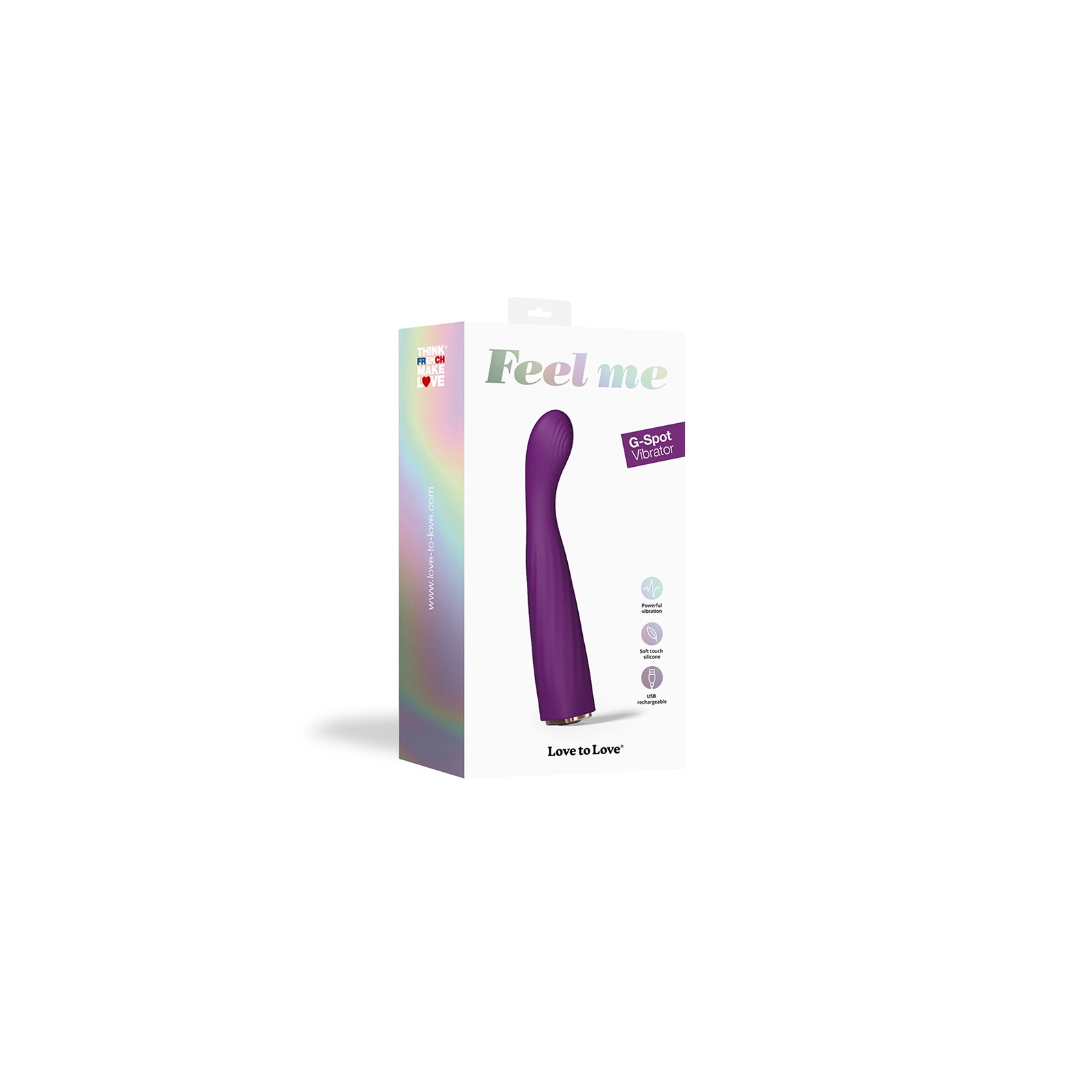 Feel Me Rechargeable G-Spot Vibrator Aubergine