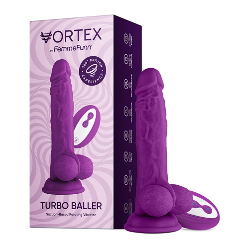 FemmeFunn Vortex Turbo Baller 2.0 Dildo Vibrador