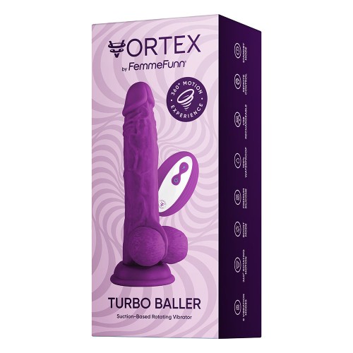 FemmeFunn Vortex Turbo Baller 2.0 Dildo Vibrador