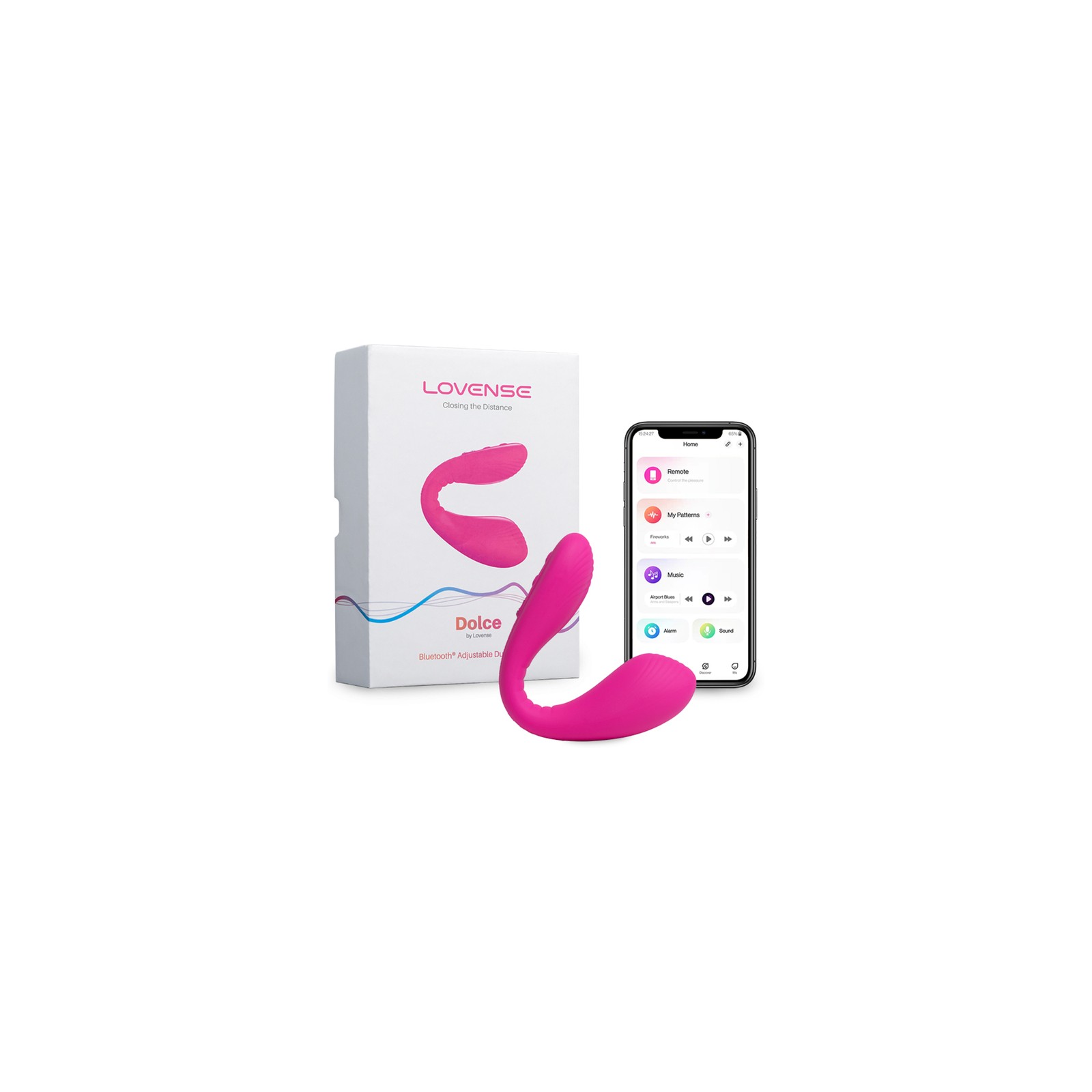 Lovense Dolce Adjustable Bluetooth Vibrator