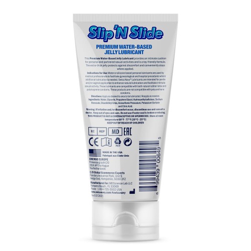 Lubricante Premium Jelly Slip 'N Slide de Swiss Navy 5 oz