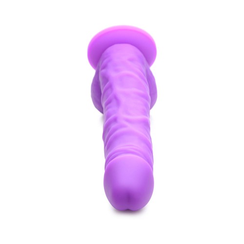 Dildo Lollicock de 7 in. con Base de Succión Uva