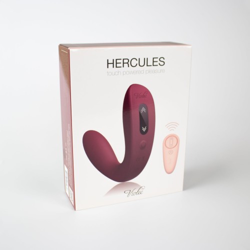 Plug Vibrador C-Shape Hércules Control Remoto