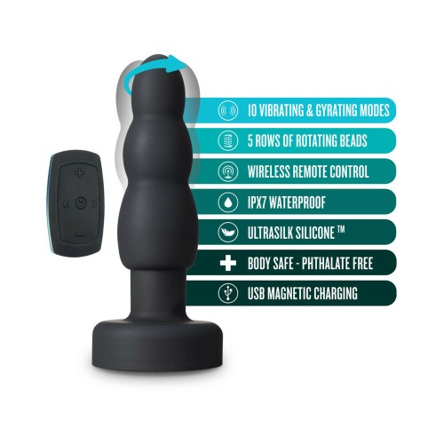 Plug Vibrante de Control Remoto Anal Adventures Platinum