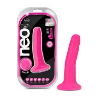 Neo Elite 6 in. Silicone Dual Density Dildo