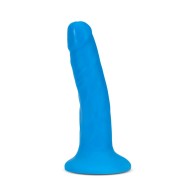 Dildo de Silicona Dual Density Neo Elite de 6 pulgadas Azul