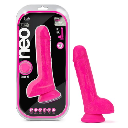 Dildo de Silicona Neo Elite 9" con Densidad Dual