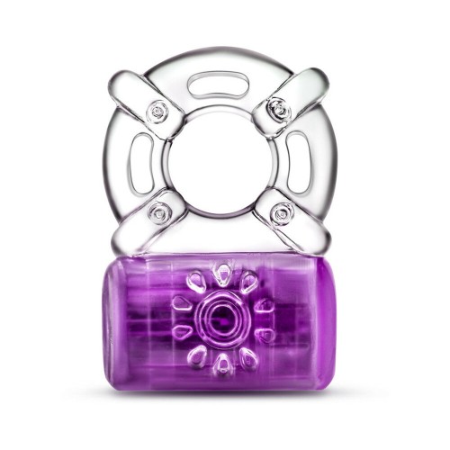 Play with Me Rechargeable Vibrating C-Ring Purple