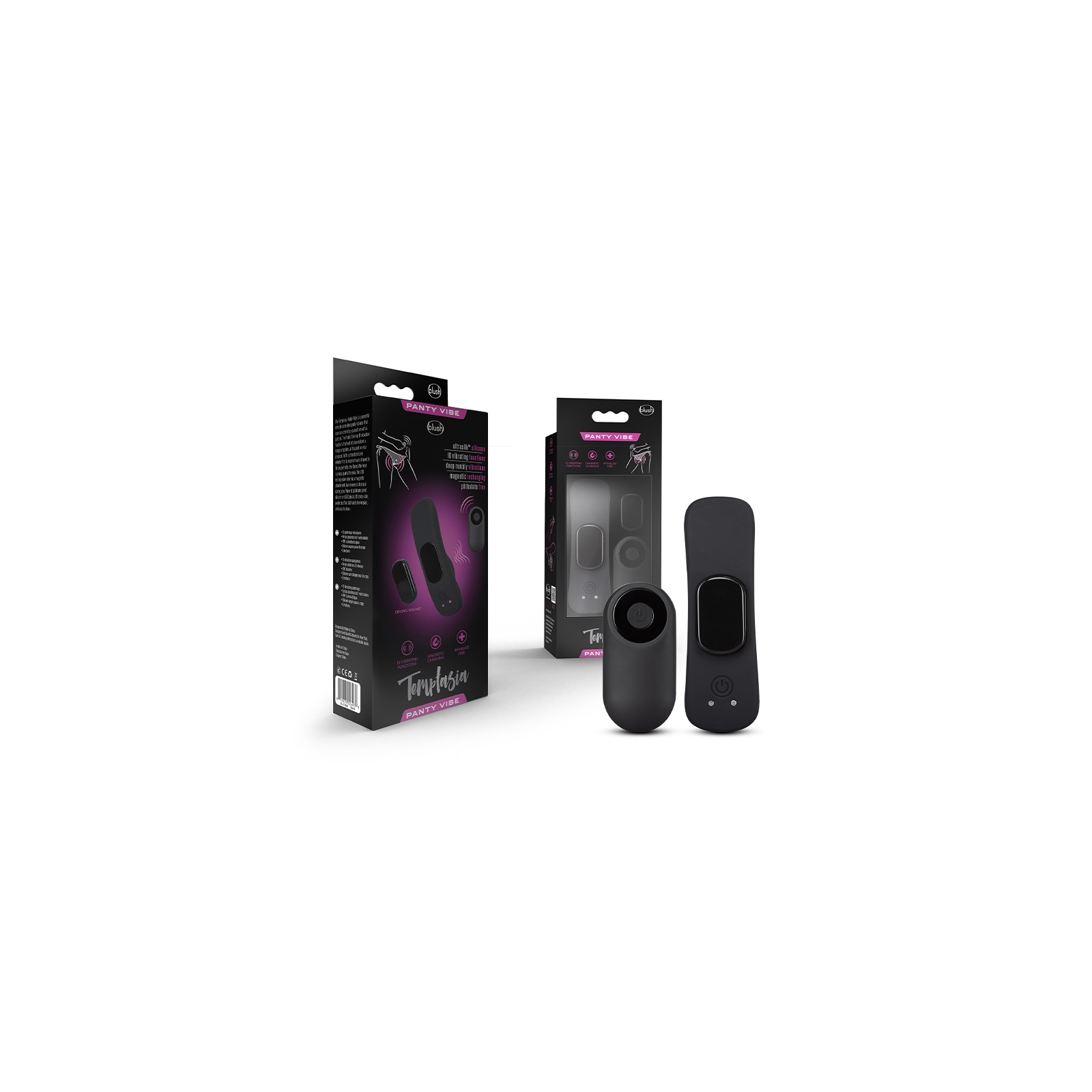 Vibrador Silicona Control Remoto Recargable Temptasia