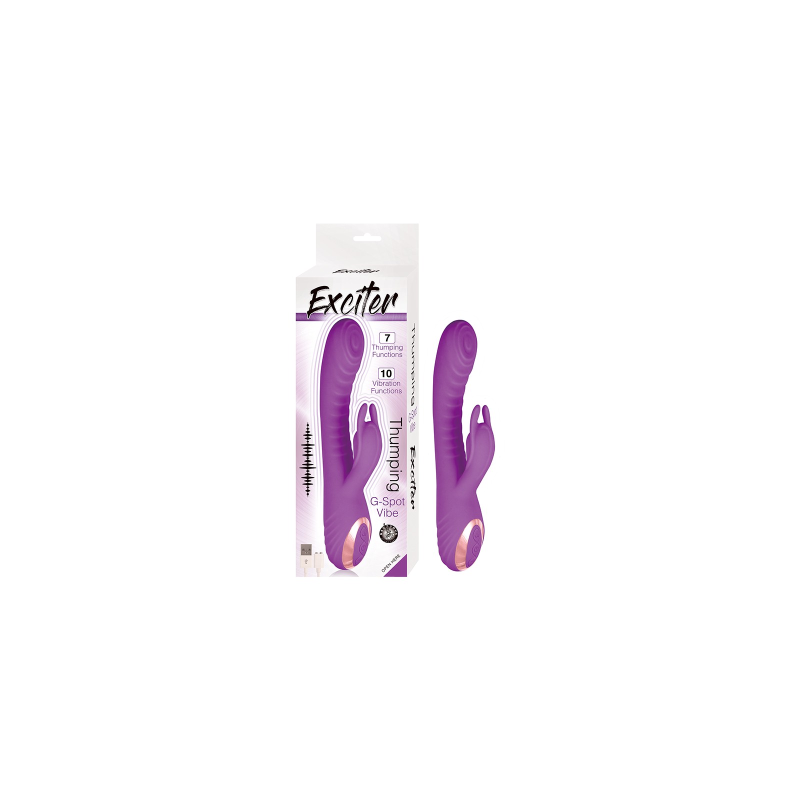 Exciter Thumping G-Spot Vibe Purple