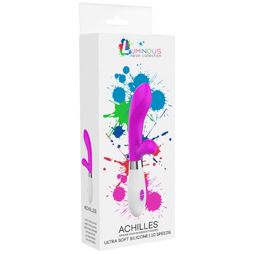 Luminous Achilles Silicone Dual Stimulation Vibrator