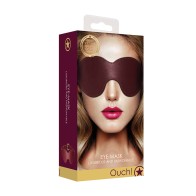 Ouch! Halo Eye Mask Blindfold Burgundy