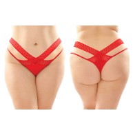 Fantasy Lingerie Daphne Microfiber Brazilian-Cut Panty 6-Pack