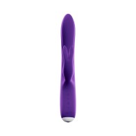 Vibrador Dual Recargable Vedo Thumper Bunny Púrpura Profundo