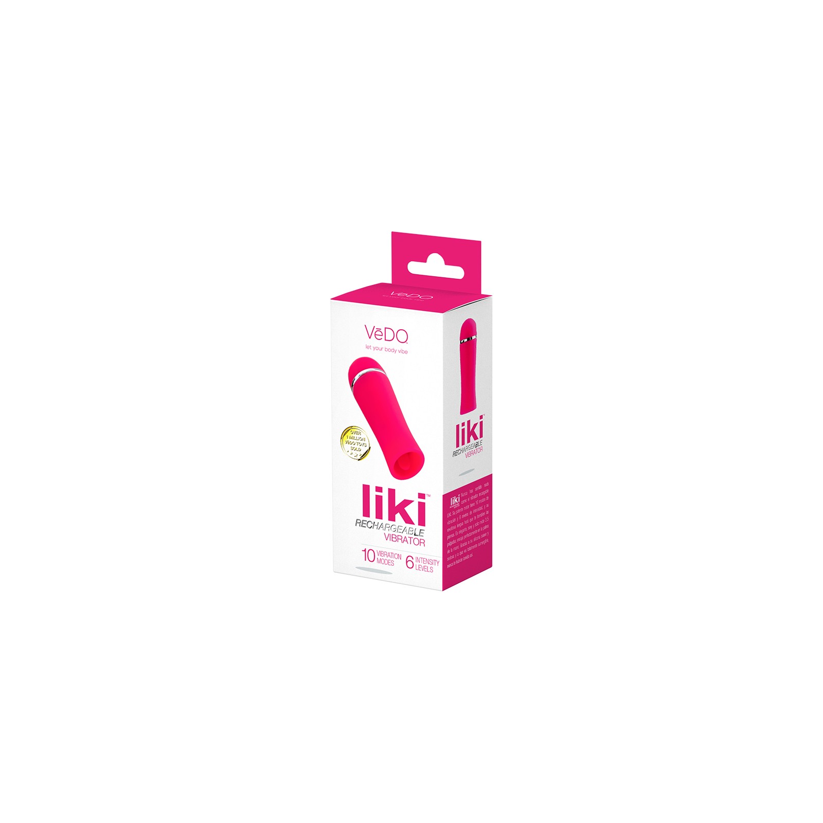 Vedo Liki Rechargeable Flicker Foxy Pink