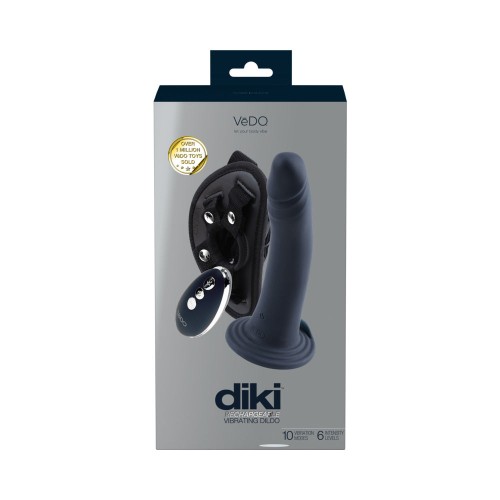 Vedo Diki Vibrating Dildo with Harness for Ultimate Pleasure