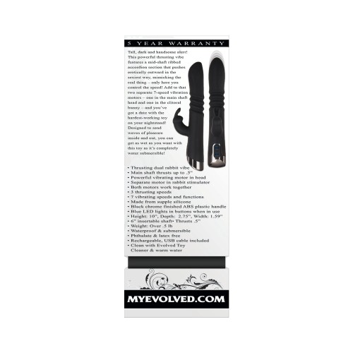 Vibrador Recargable Evolved Rapid Rabbit