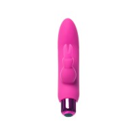 Powerbullet Alice's Bunny Rechargeable Bullet Vibrator Pink