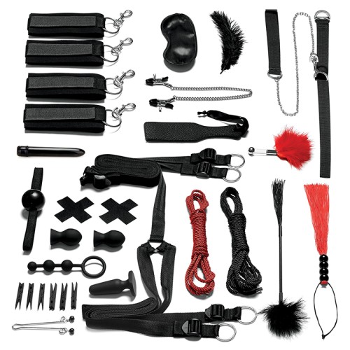 Lux Fetish 20-Piece Bondage Kit for Ultimate Pleasure