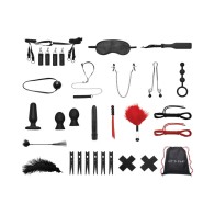 Kit de Bondage Lux Fetish 20 Piezas para Placer Máximo