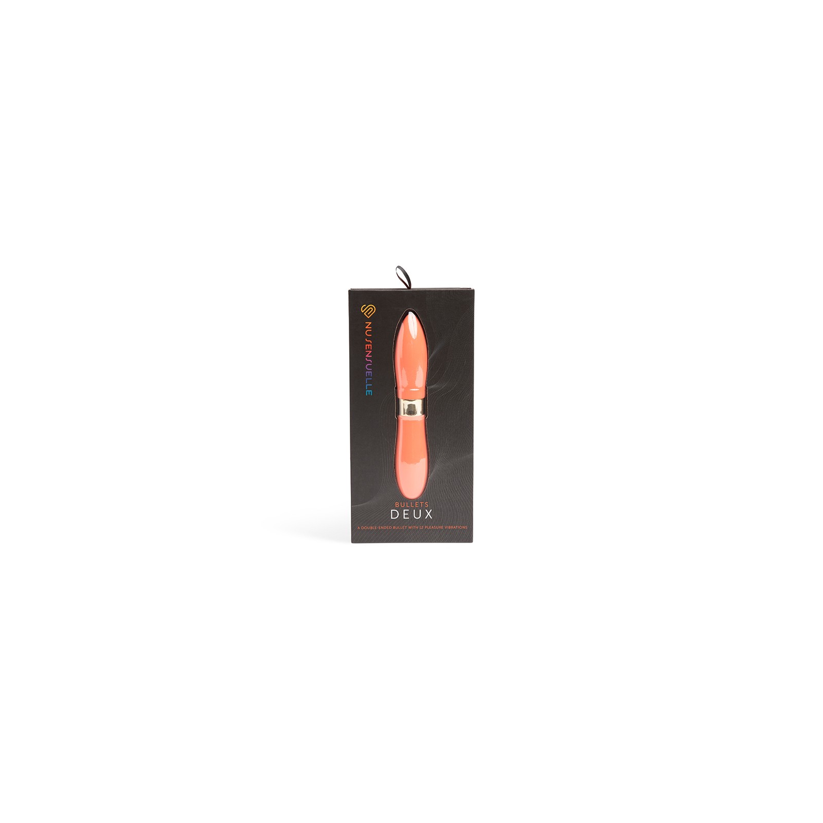 Nu Sensuelle Bullet Doble Extremo - Coral