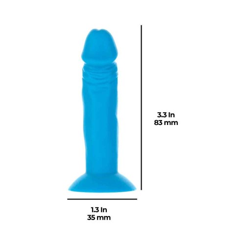 Addiction Silly Willy Silicone Dildo with 12-Piece Display