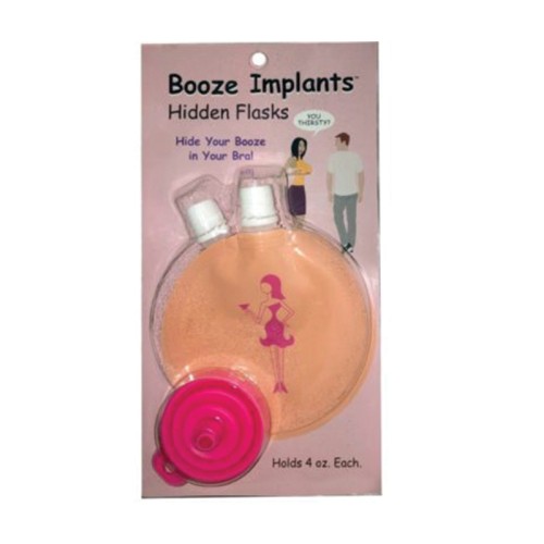 Booze Implants Hidden Flask